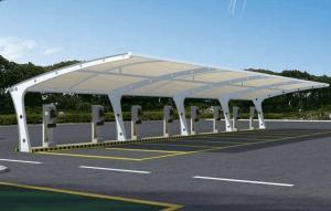 鲁山县膜结构停车棚