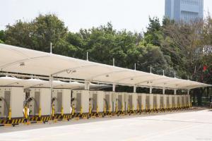 鲁山县膜结构停车棚